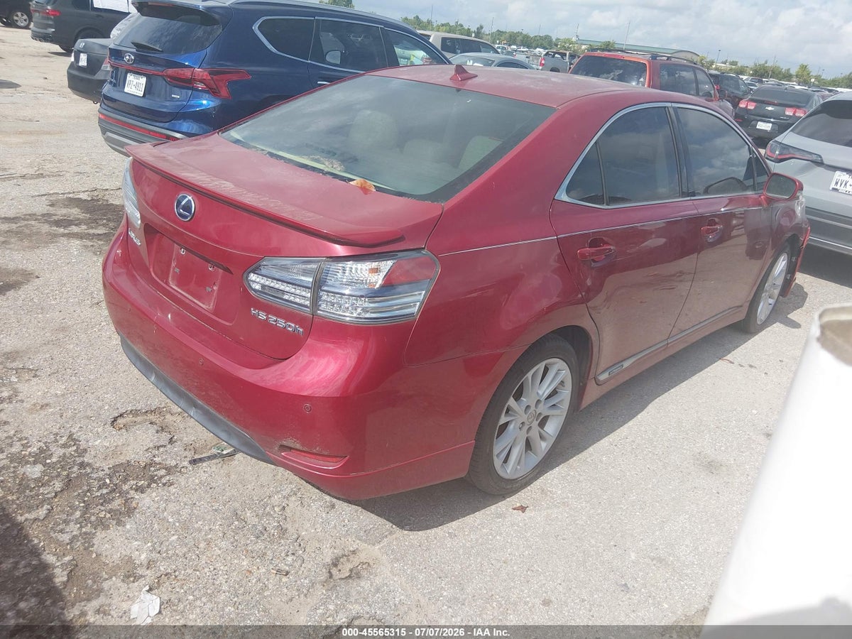 2010 LEXUS HS 250H PREMIUM — снимка 4
