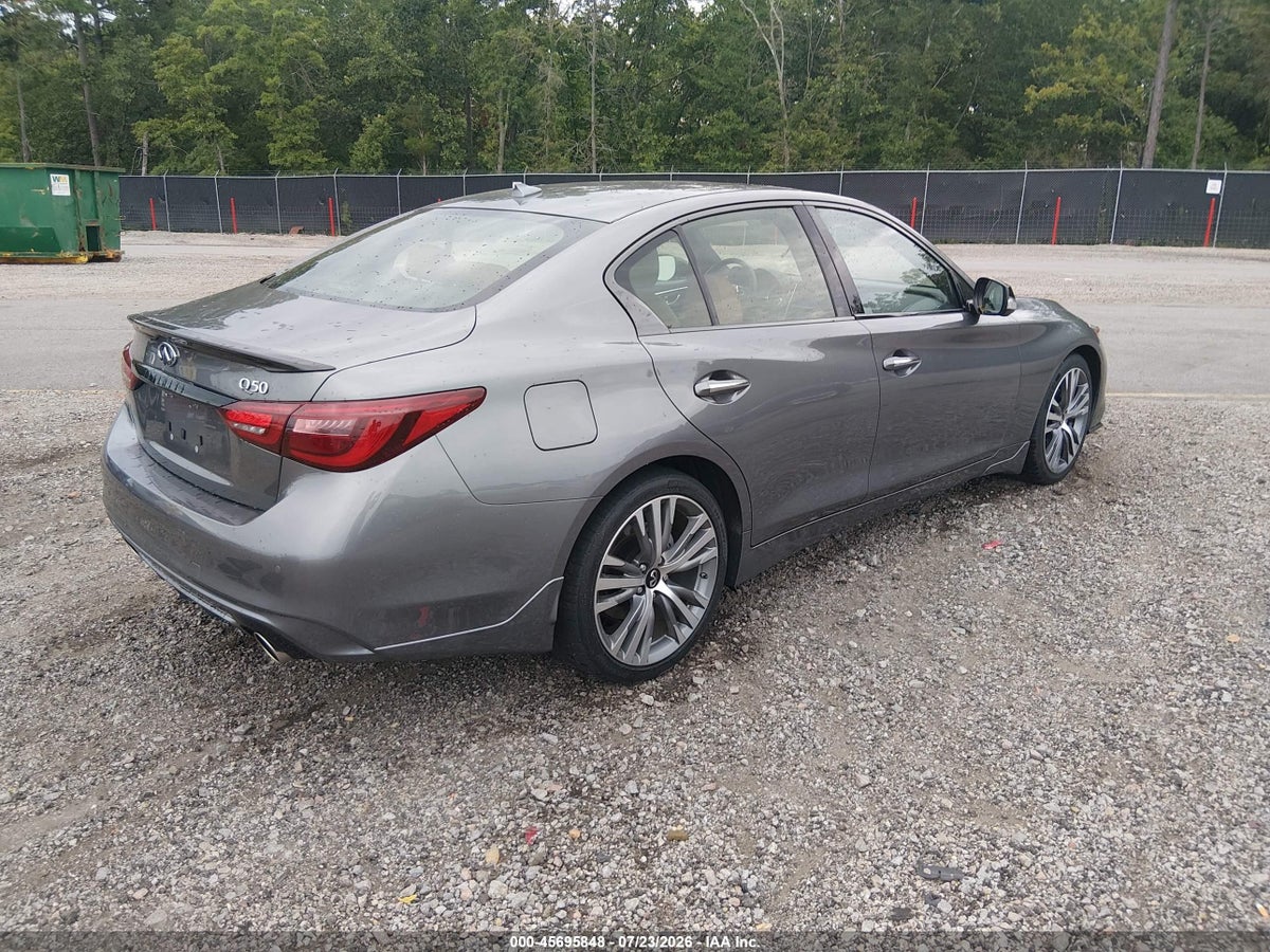 2023 INFINITI Q50 SENSORY — снимка 4