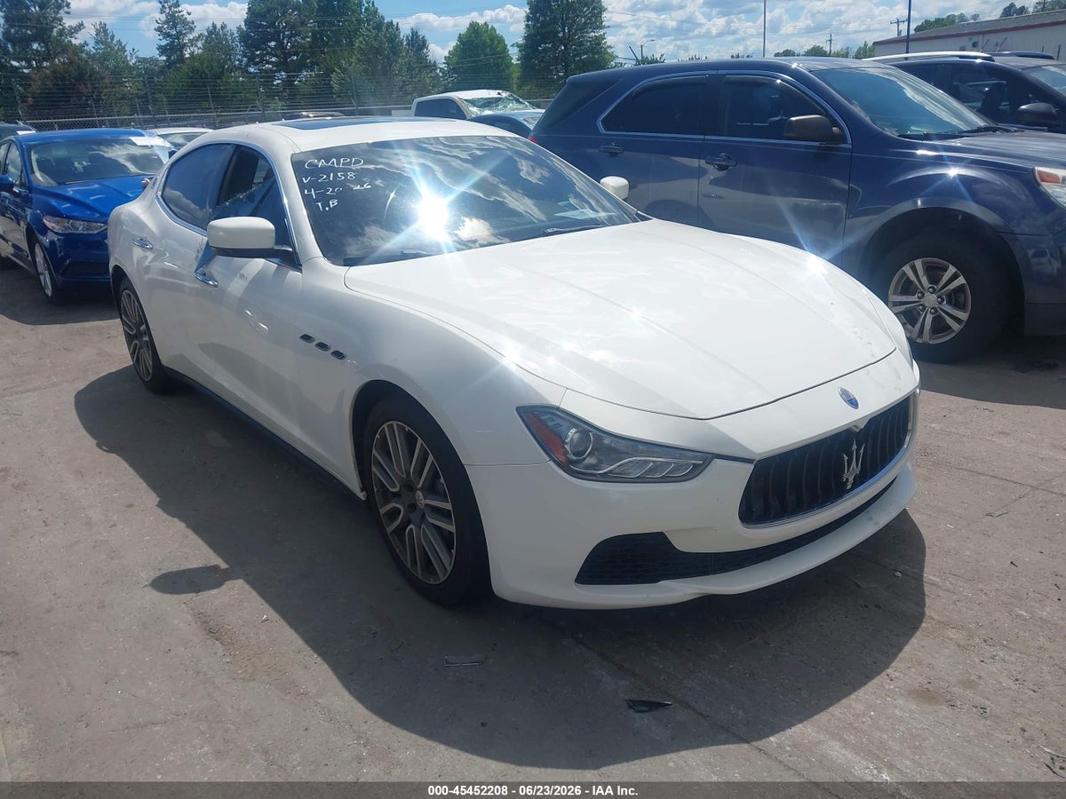 2015 MASERATI GHIBLI
