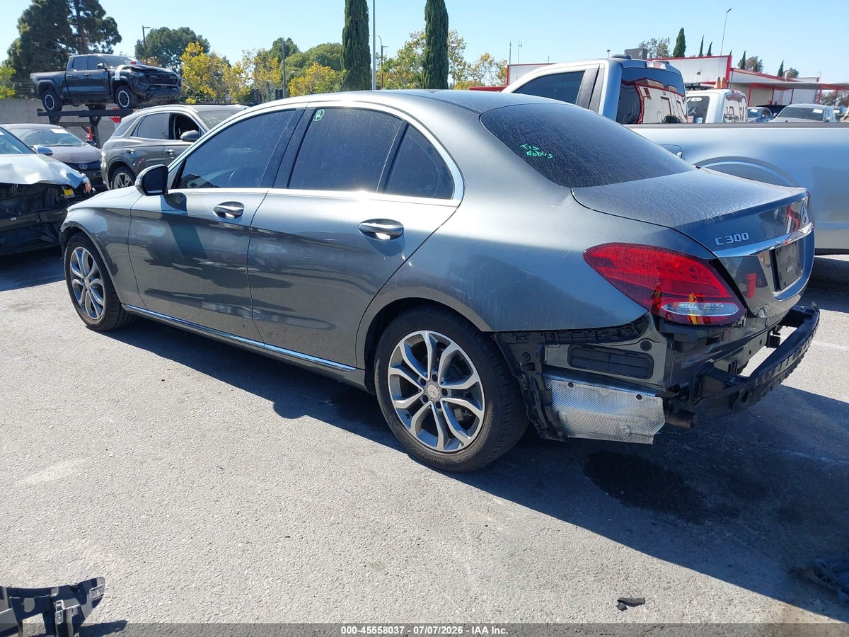 2017 MERCEDES-BENZ C 300 — снимка 3