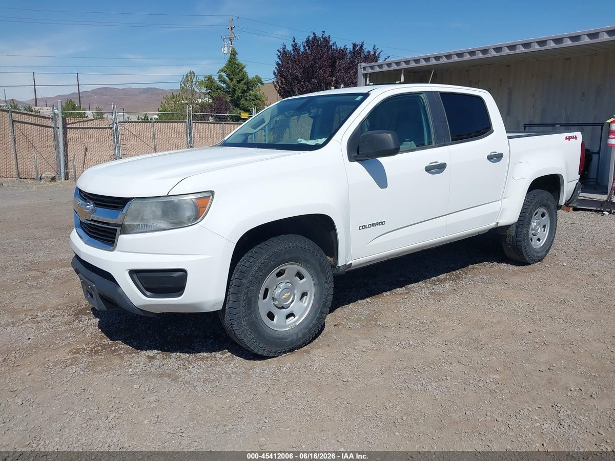 2016 CHEVROLET COLORADO 4WD WT — снимка 2