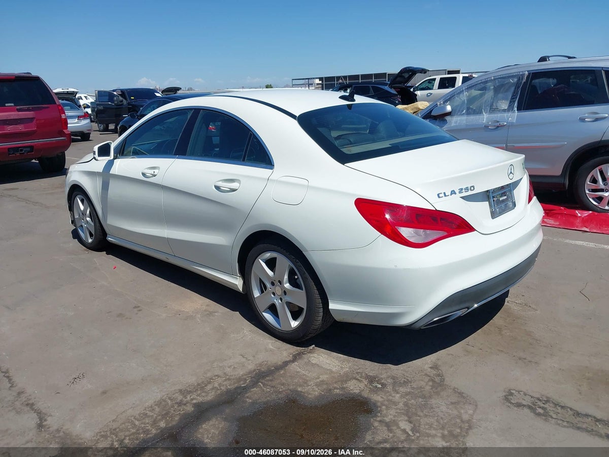 2017 MERCEDES-BENZ CLA 250 — снимка 3