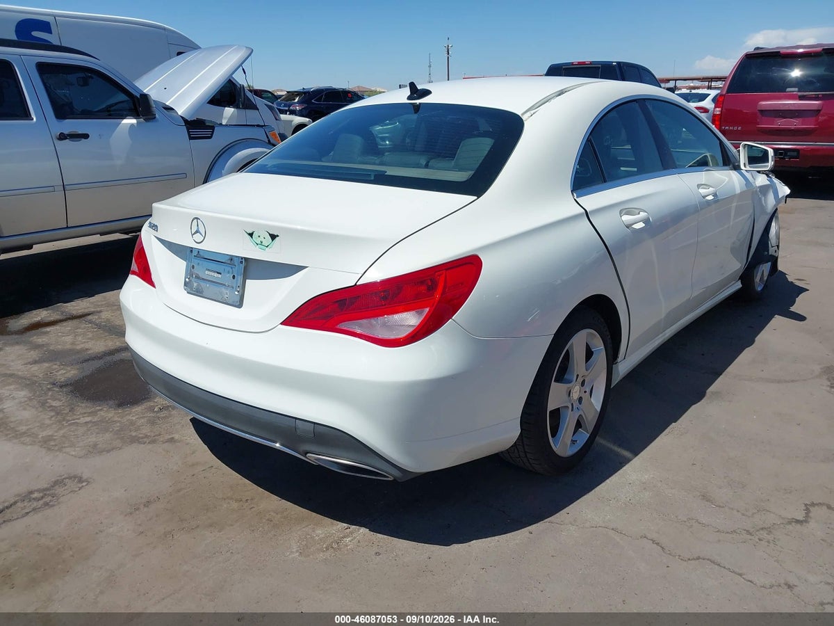 2017 MERCEDES-BENZ CLA 250 — снимка 4