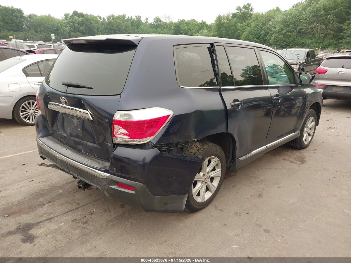 2013 TOYOTA HIGHLANDER BASE V6 — снимка 4
