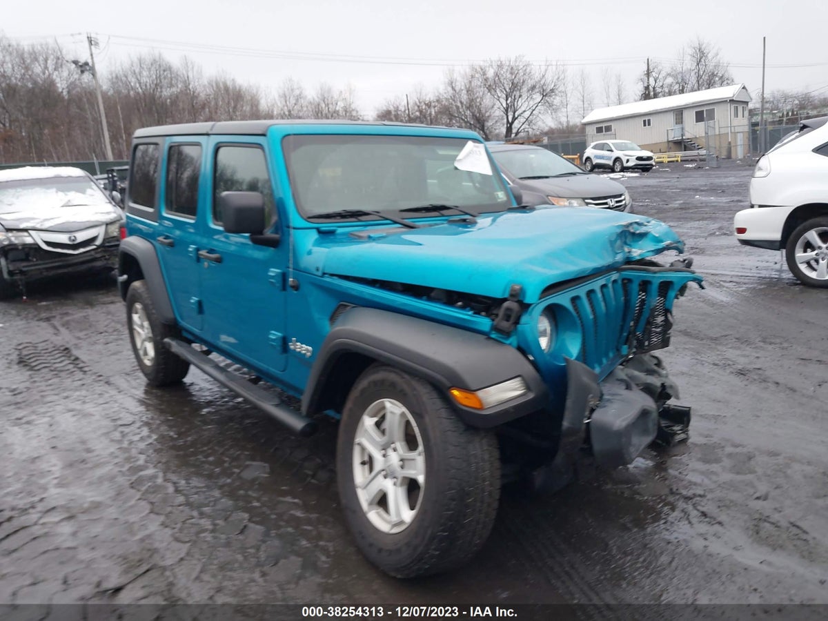 2019 JEEP WRANGLER UNLIMITED SPORT S 4X4
