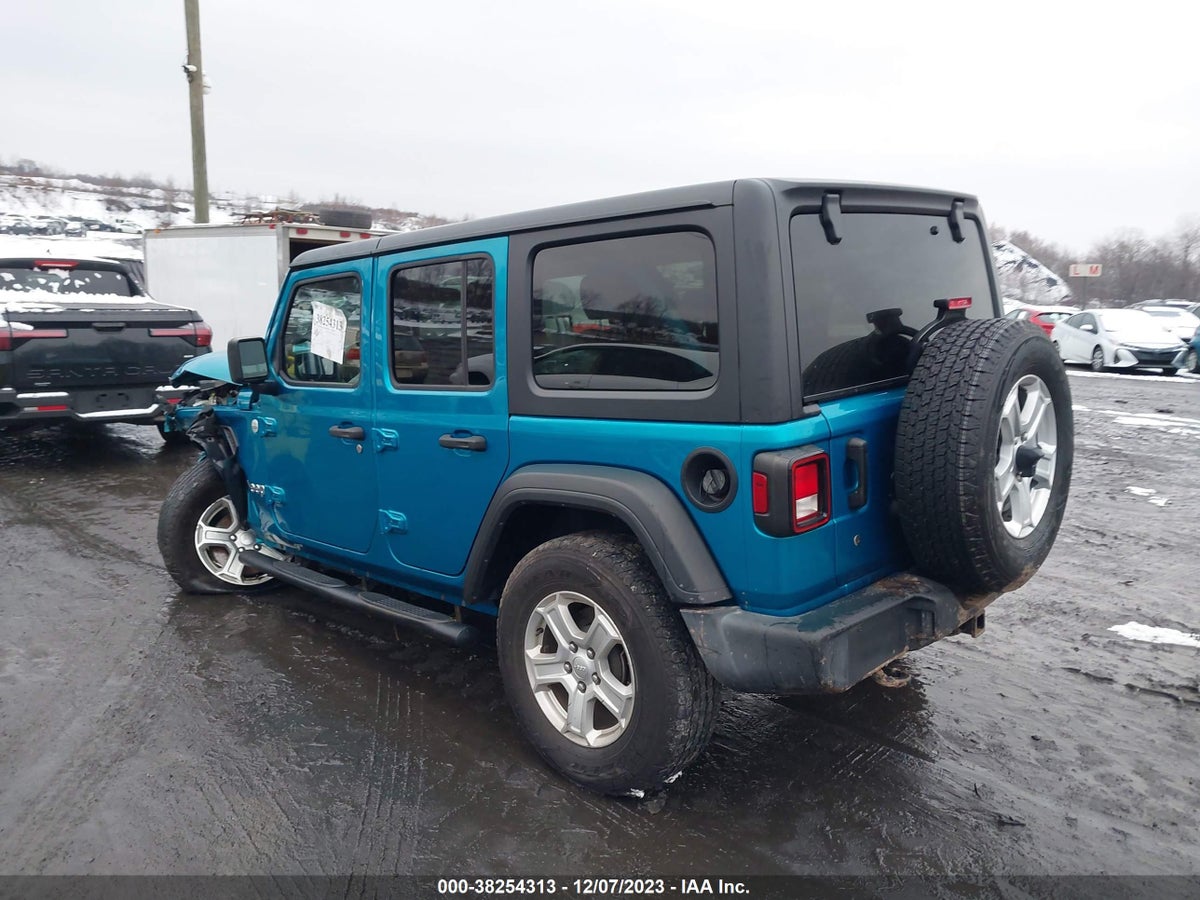 2019 JEEP WRANGLER UNLIMITED SPORT S 4X4 — снимка 3