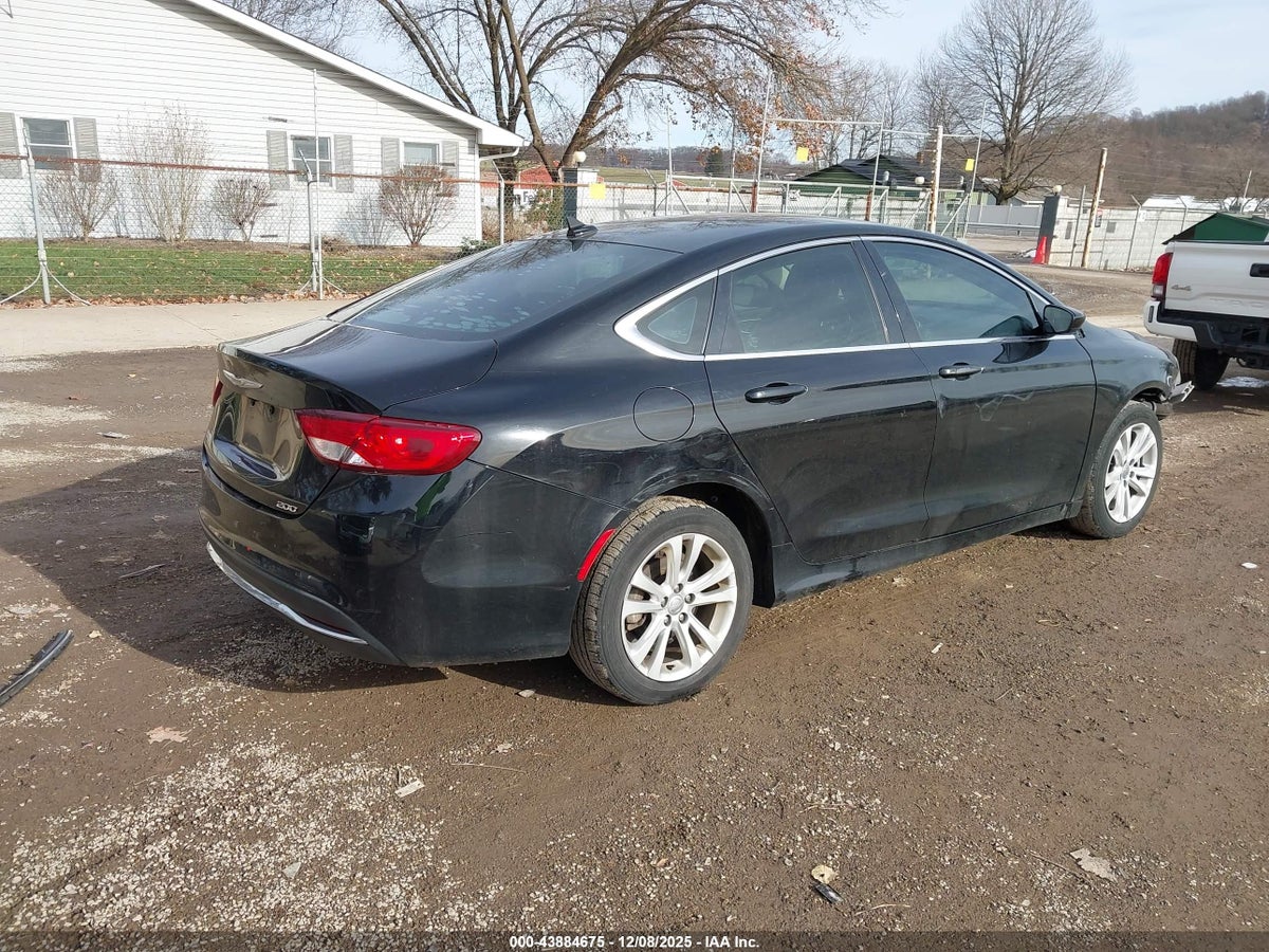 2017 CHRYSLER 200 LIMITED PLATINUM — снимка 4