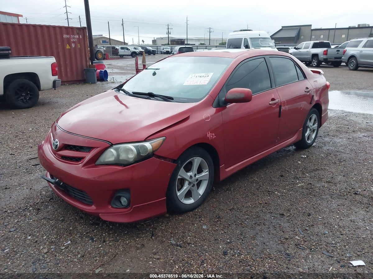 2012 TOYOTA COROLLA S — снимка 2