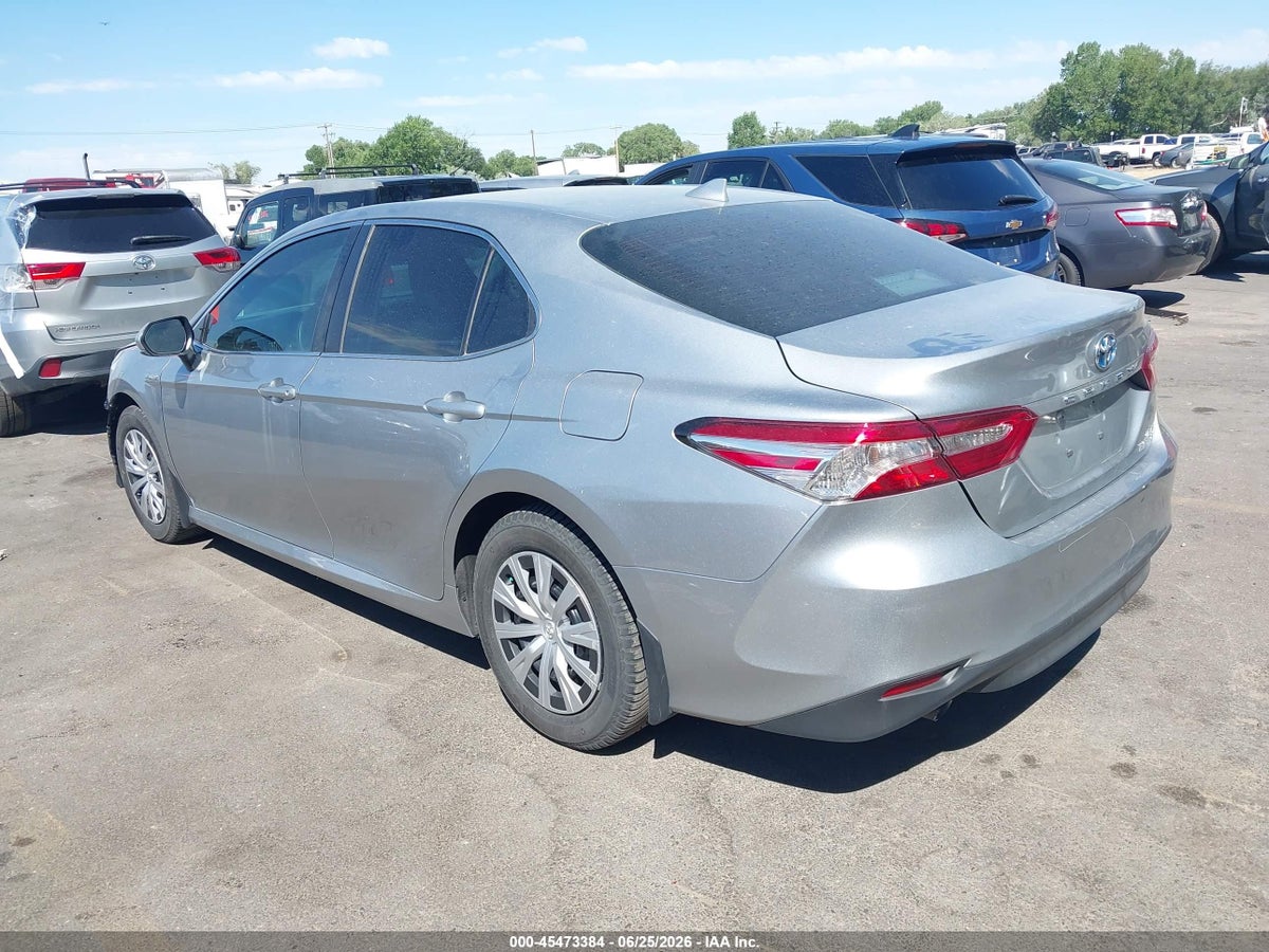 2019 TOYOTA CAMRY HYBRID LE — снимка 3