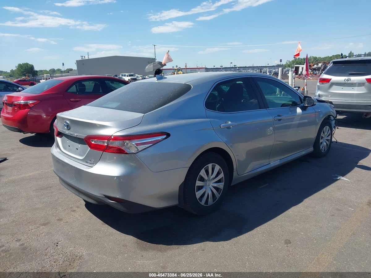 2019 TOYOTA CAMRY HYBRID LE — снимка 4