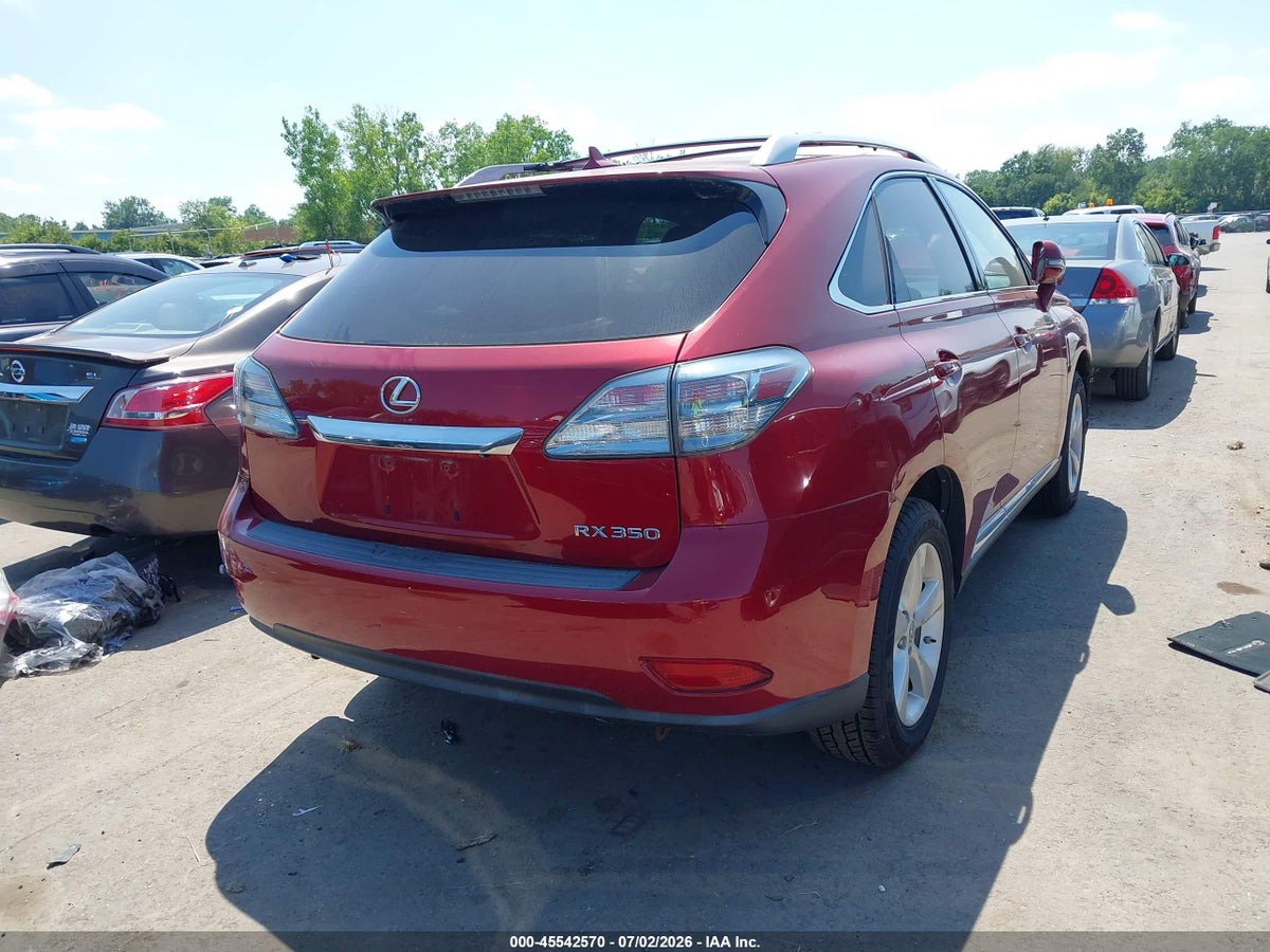 2012 LEXUS RX 350 — снимка 4