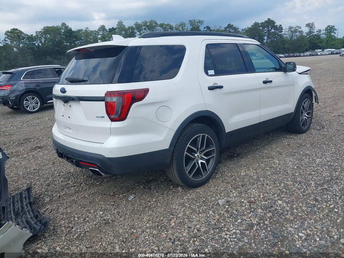 2016 FORD EXPLORER SPORT — снимка 4
