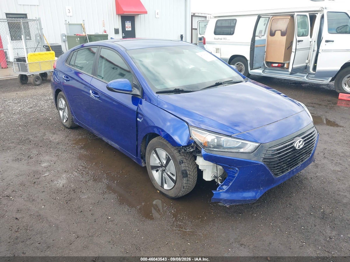 2019 HYUNDAI IONIQ HYBRID BLUE