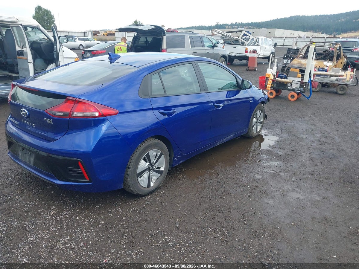 2019 HYUNDAI IONIQ HYBRID BLUE — снимка 4