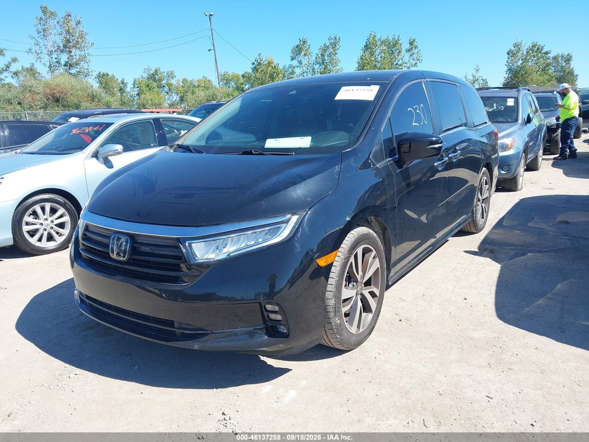2022 HONDA ODYSSEY TOURING — снимка 2