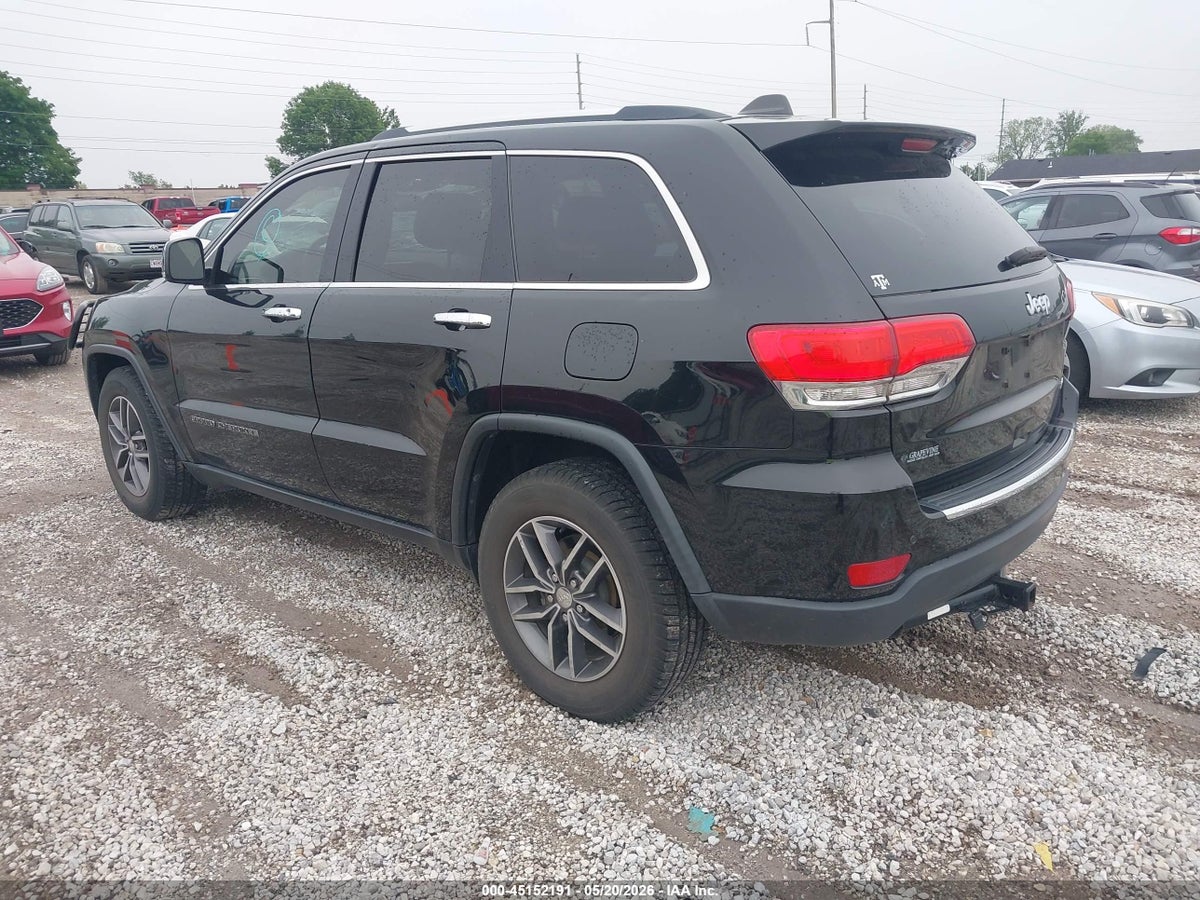 2017 JEEP GRAND CHEROKEE LIMITED 4X2 — снимка 3