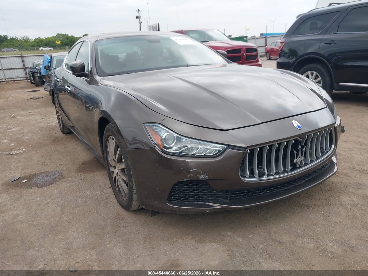 2014 MASERATI GHIBLI S Q4