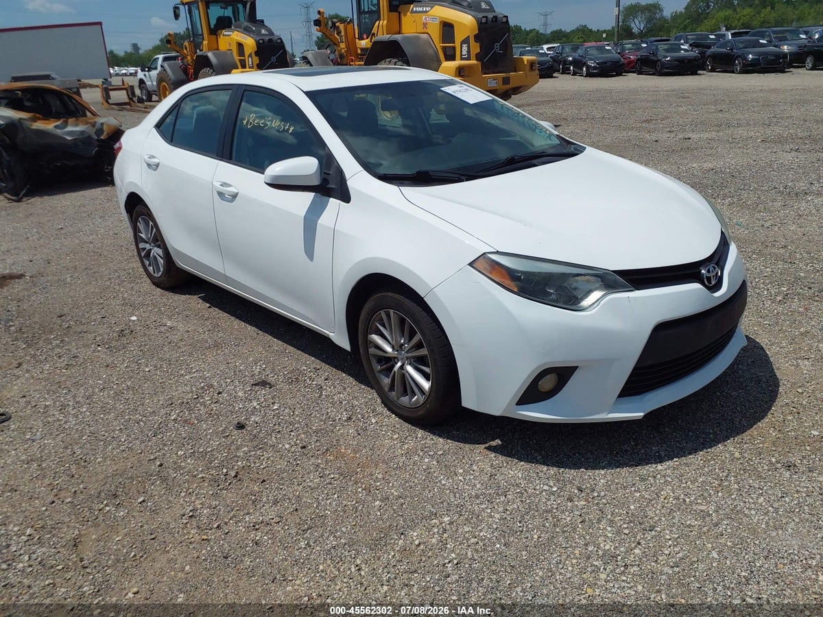2014 TOYOTA COROLLA LE PLUS