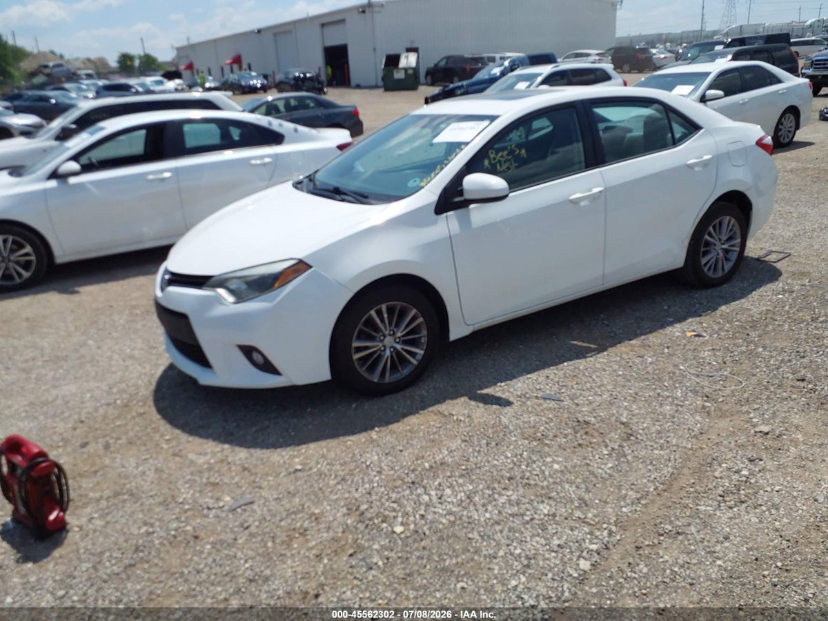 2014 TOYOTA COROLLA LE PLUS — снимка 2