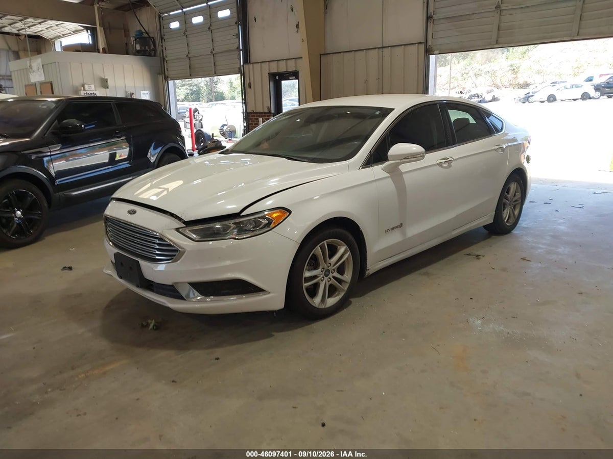 2018 FORD FUSION HYBRID SE — снимка 2