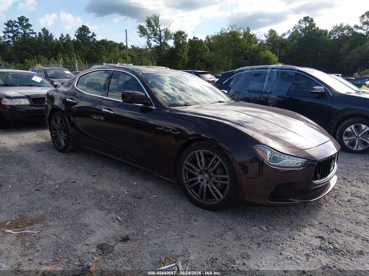 2015 MASERATI GHIBLI