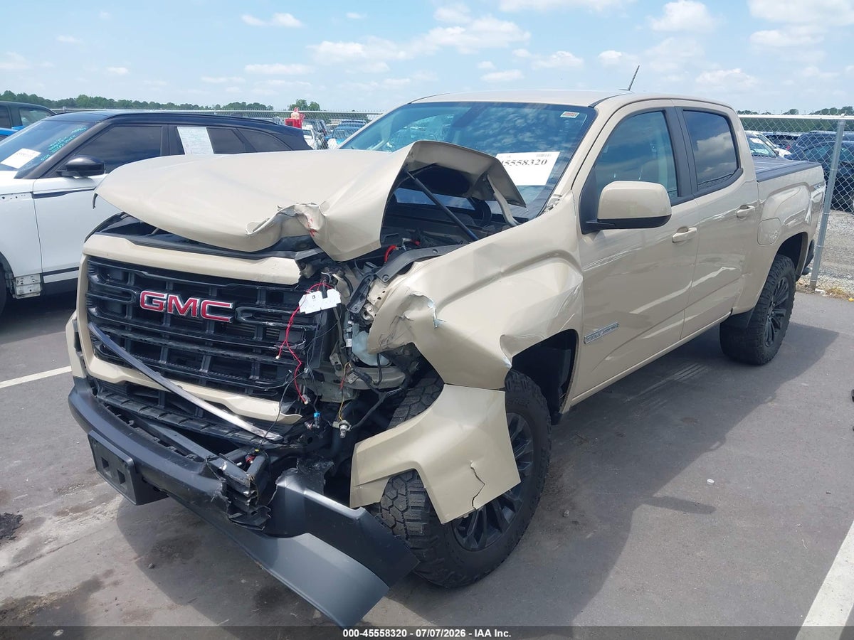 2021 GMC CANYON 4WD SHORT BOX ELEVATION — снимка 2