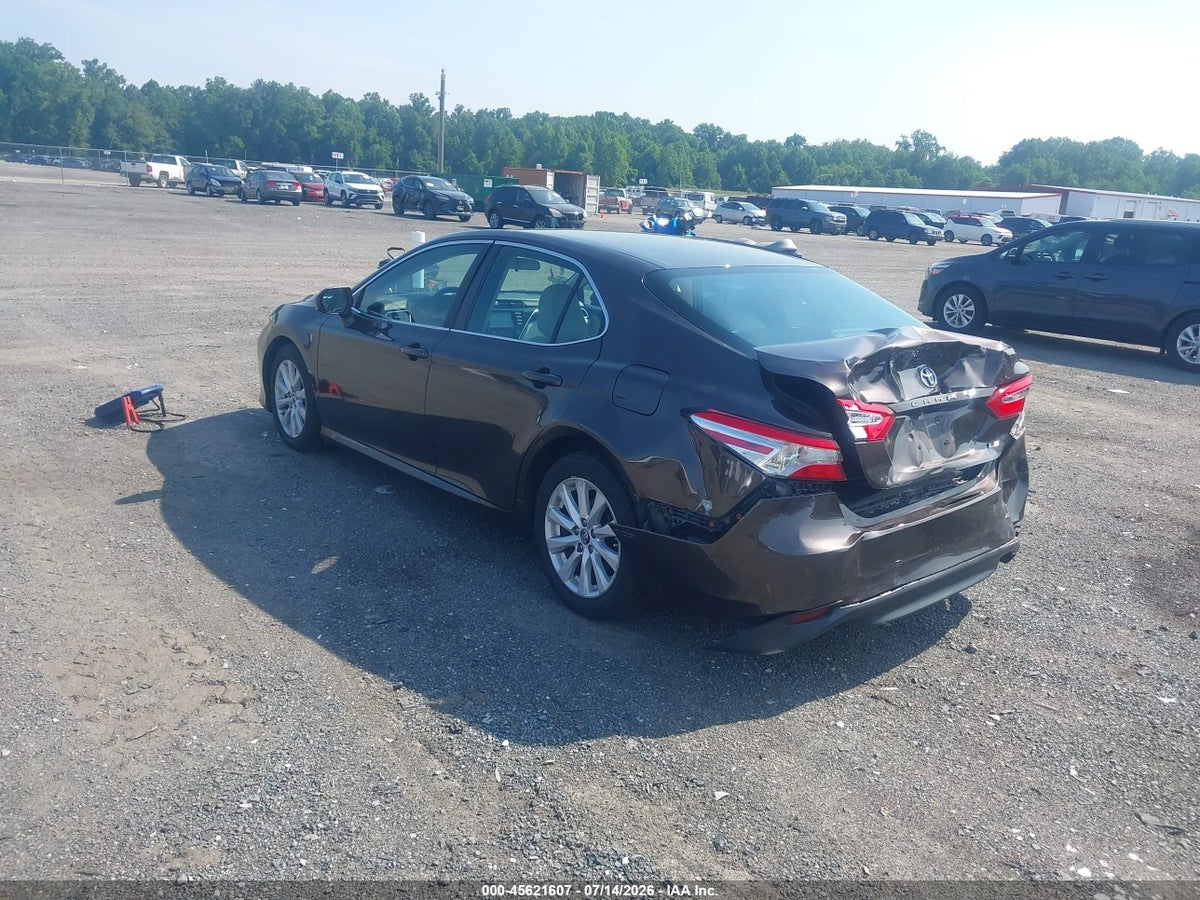 2018 TOYOTA CAMRY LE — снимка 3