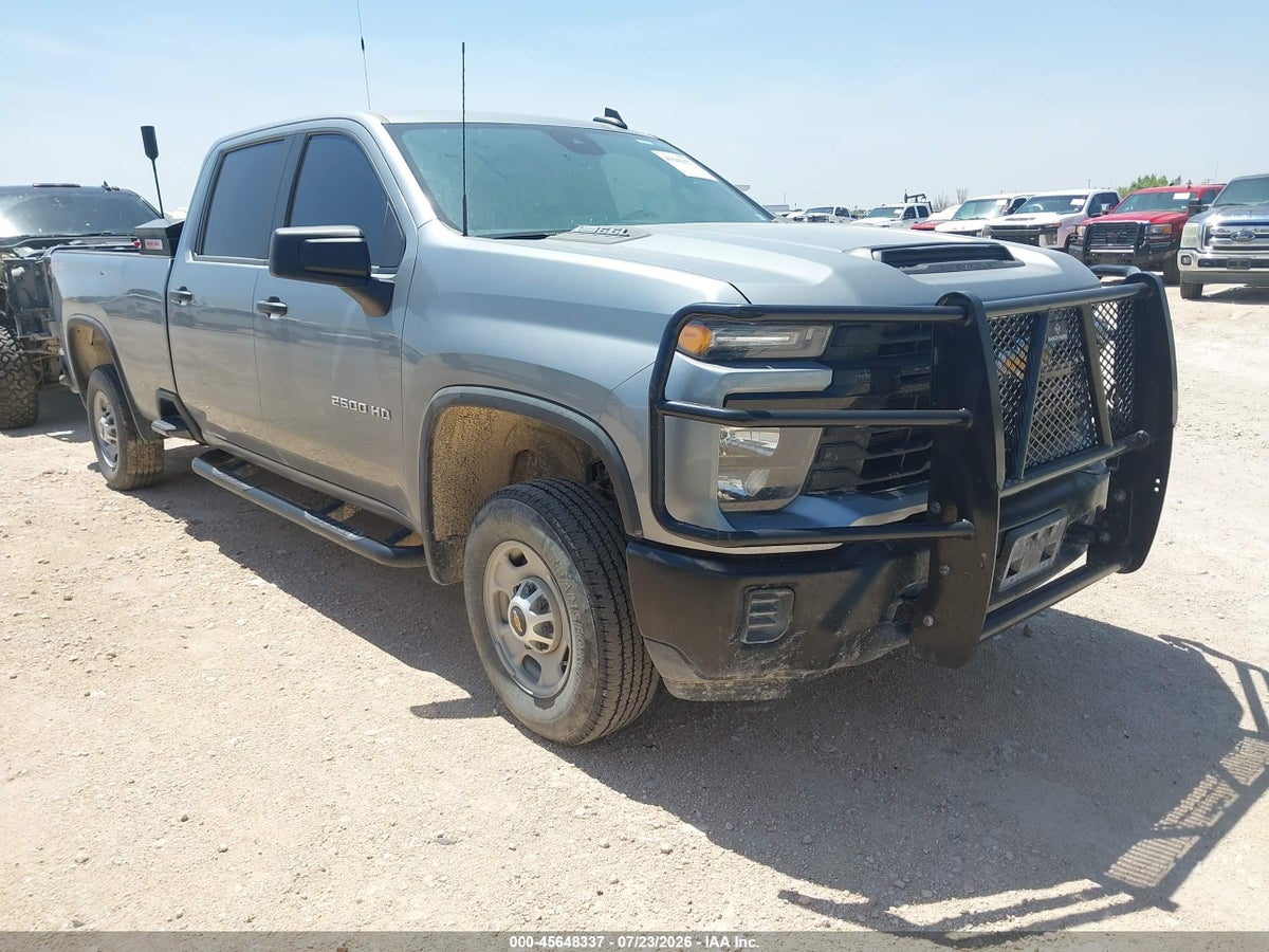 2024 CHEVROLET SILVERADO 2500HD 4WD LONG BED WORK TRUCK