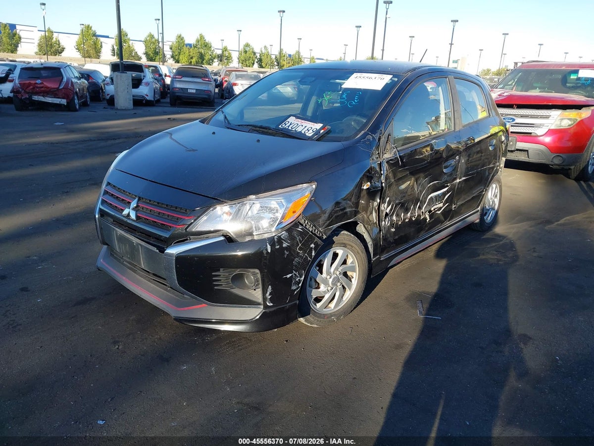 2021 MITSUBISHI MIRAGE CARBONITE EDITION/ES/LE — снимка 2