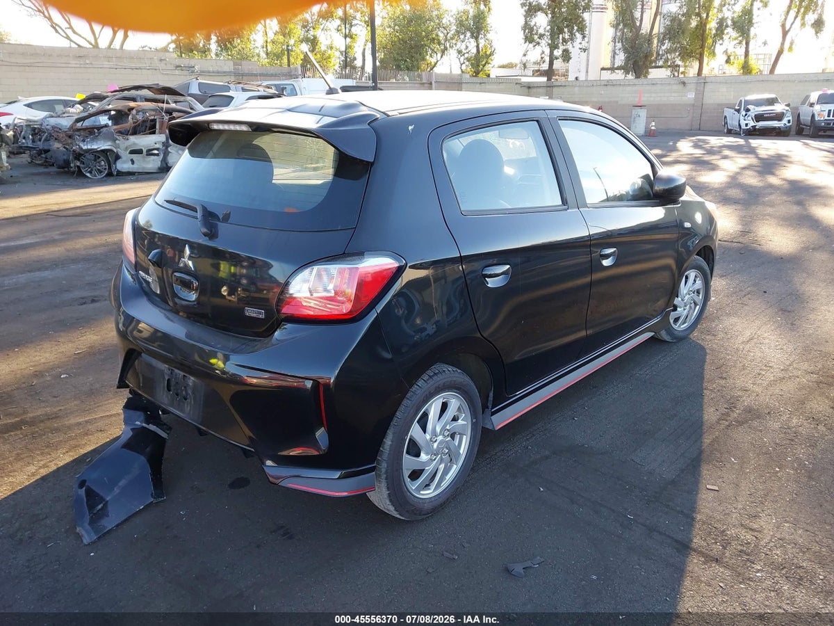 2021 MITSUBISHI MIRAGE CARBONITE EDITION/ES/LE — снимка 4