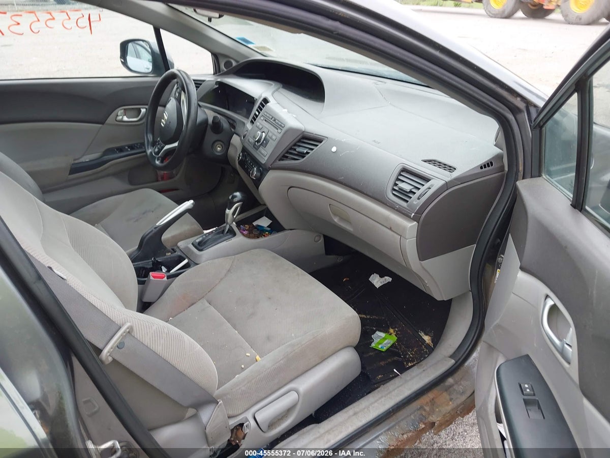 2012 HONDA CIVIC EX — снимка 5