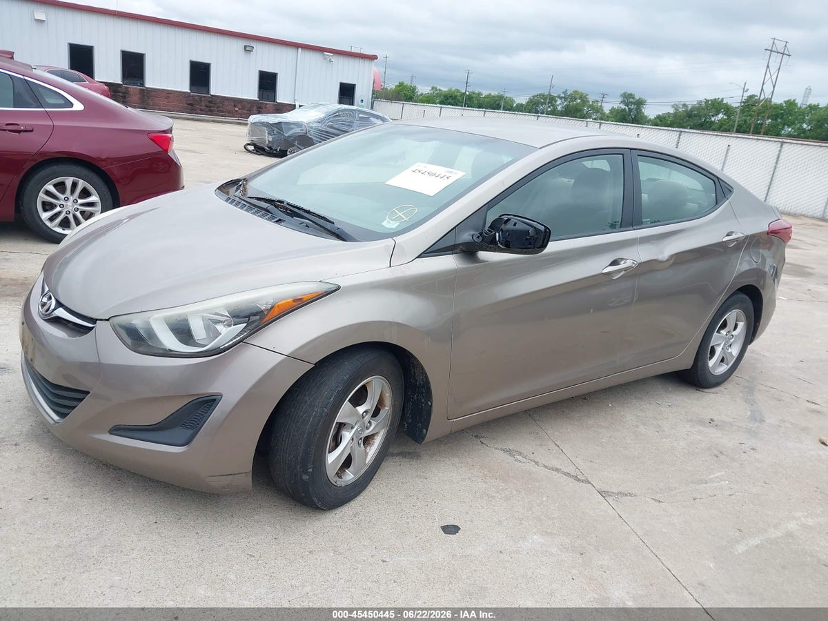 2014 HYUNDAI ELANTRA SE — снимка 2