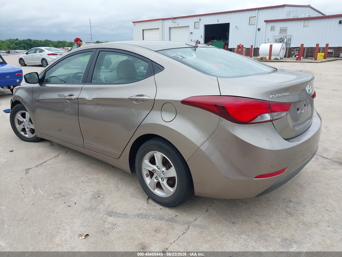 2014 HYUNDAI ELANTRA SE — снимка 3