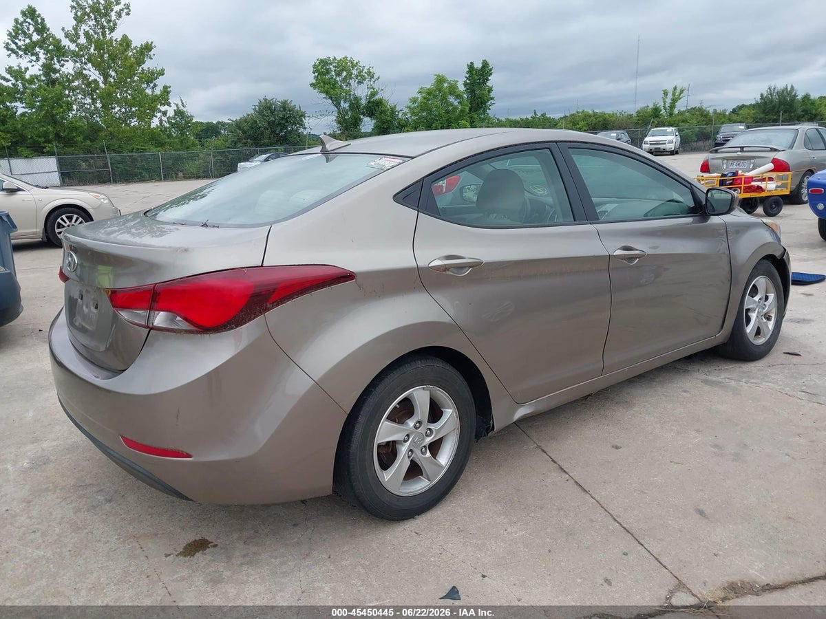 2014 HYUNDAI ELANTRA SE — снимка 4