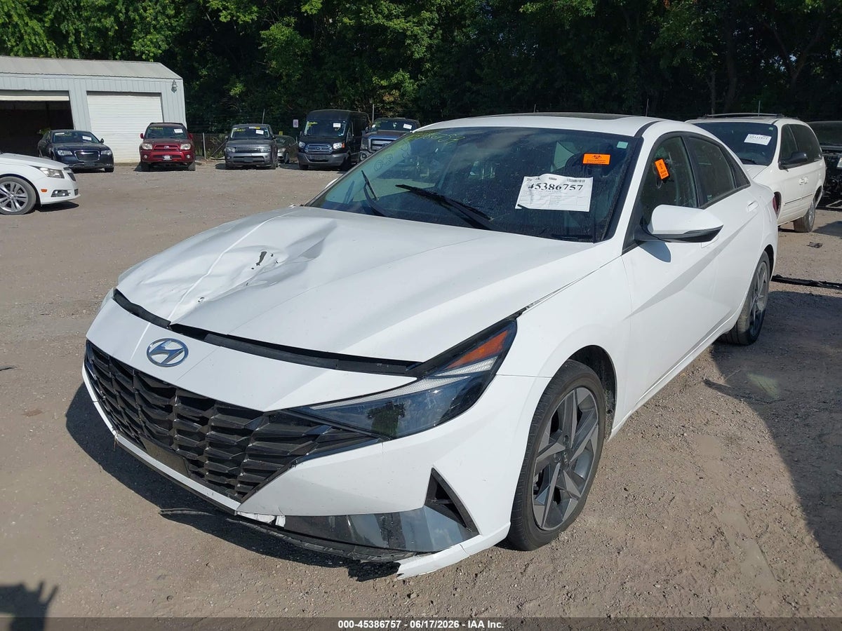 2023 HYUNDAI ELANTRA HYBRID LIMITED — снимка 2