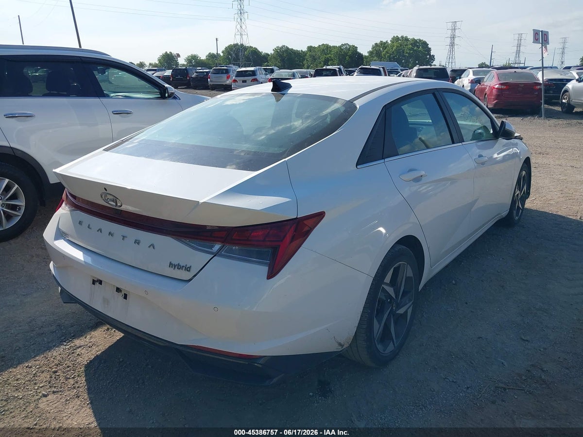 2023 HYUNDAI ELANTRA HYBRID LIMITED — снимка 4