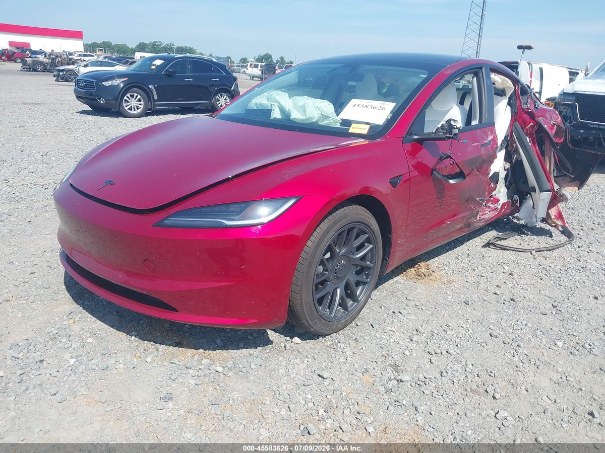 2024 TESLA MODEL 3 LONG RANGE DUAL MOTOR ALL-WHEEL DRIVE — снимка 2