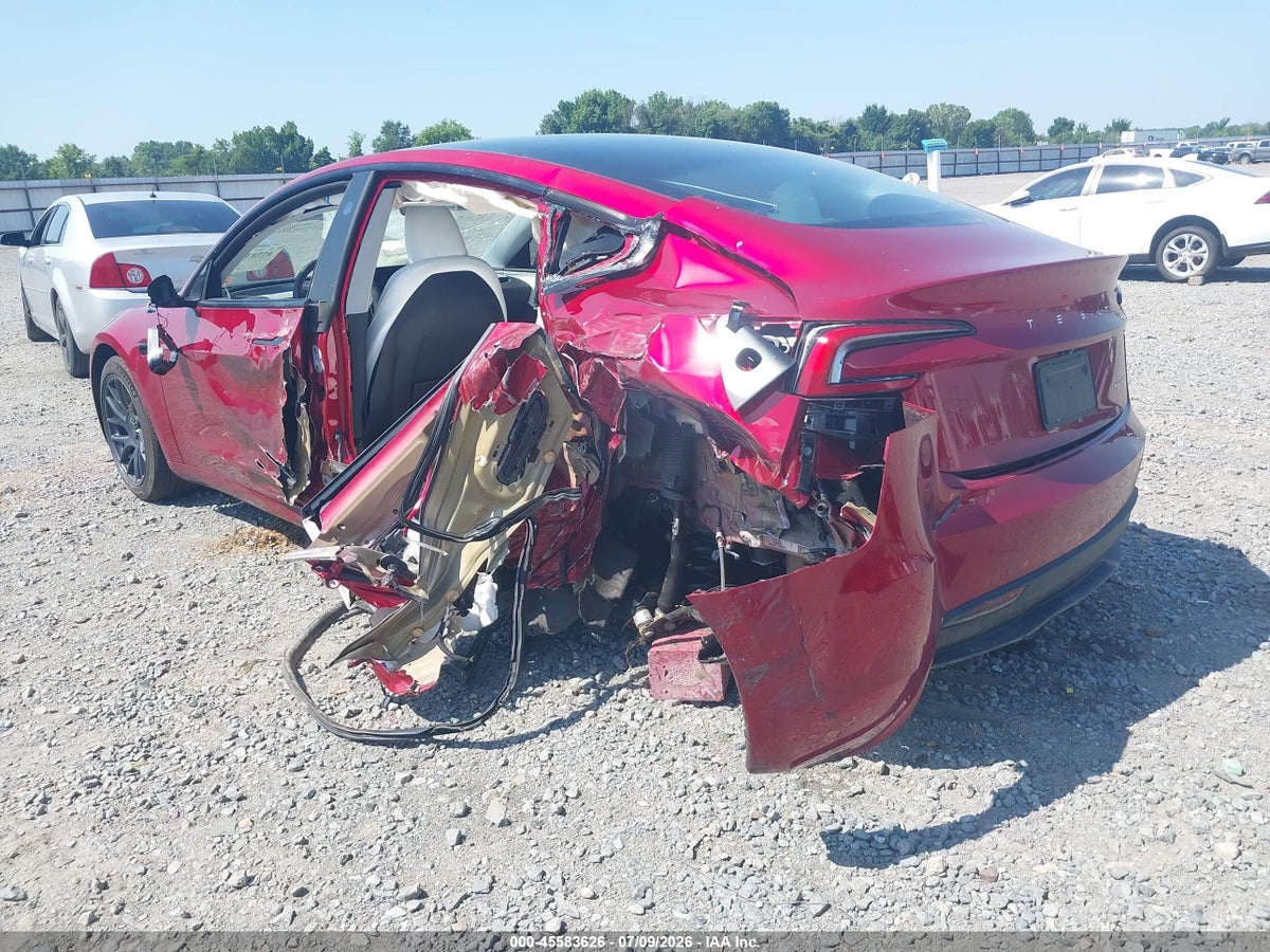 2024 TESLA MODEL 3 LONG RANGE DUAL MOTOR ALL-WHEEL DRIVE — снимка 3