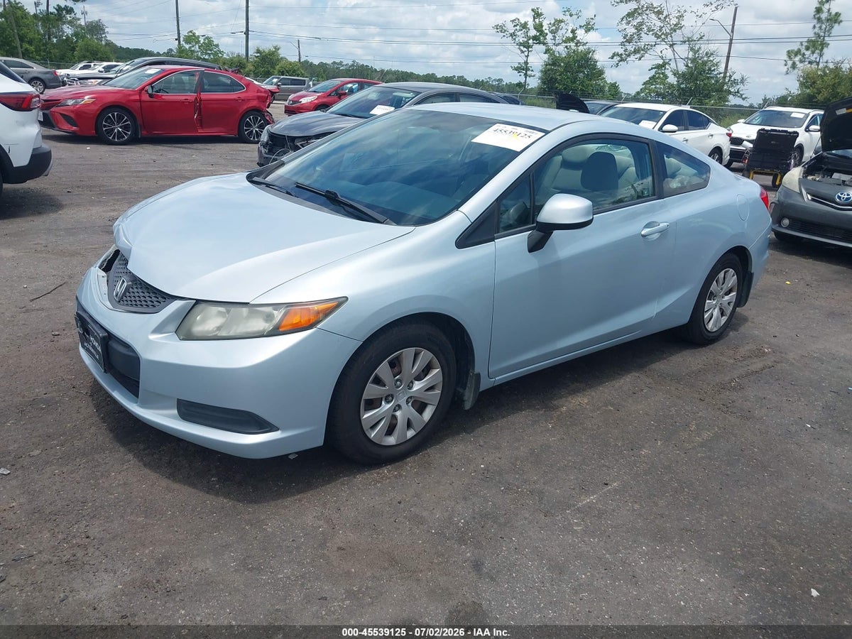 2012 HONDA CIVIC LX — снимка 2