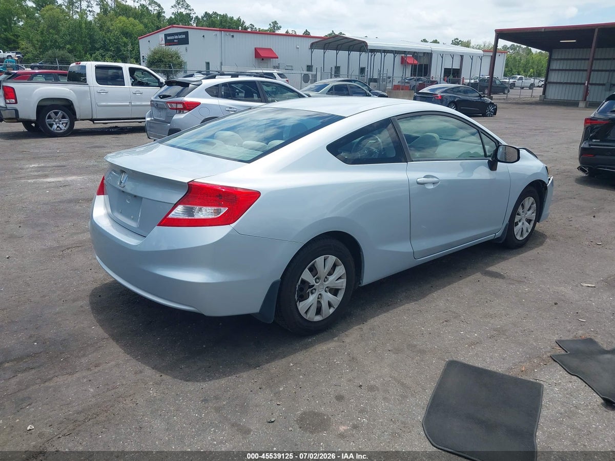 2012 HONDA CIVIC LX — снимка 4
