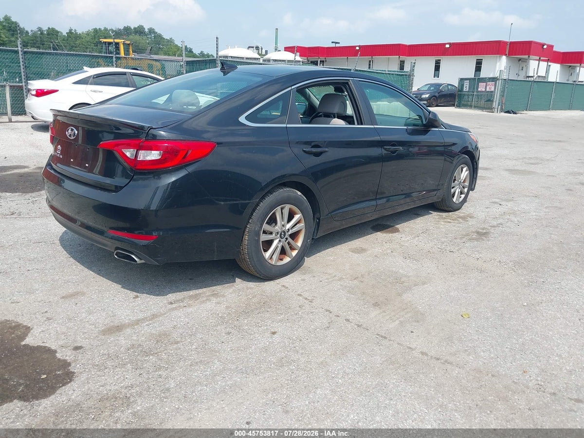 2017 HYUNDAI SONATA SE — снимка 4