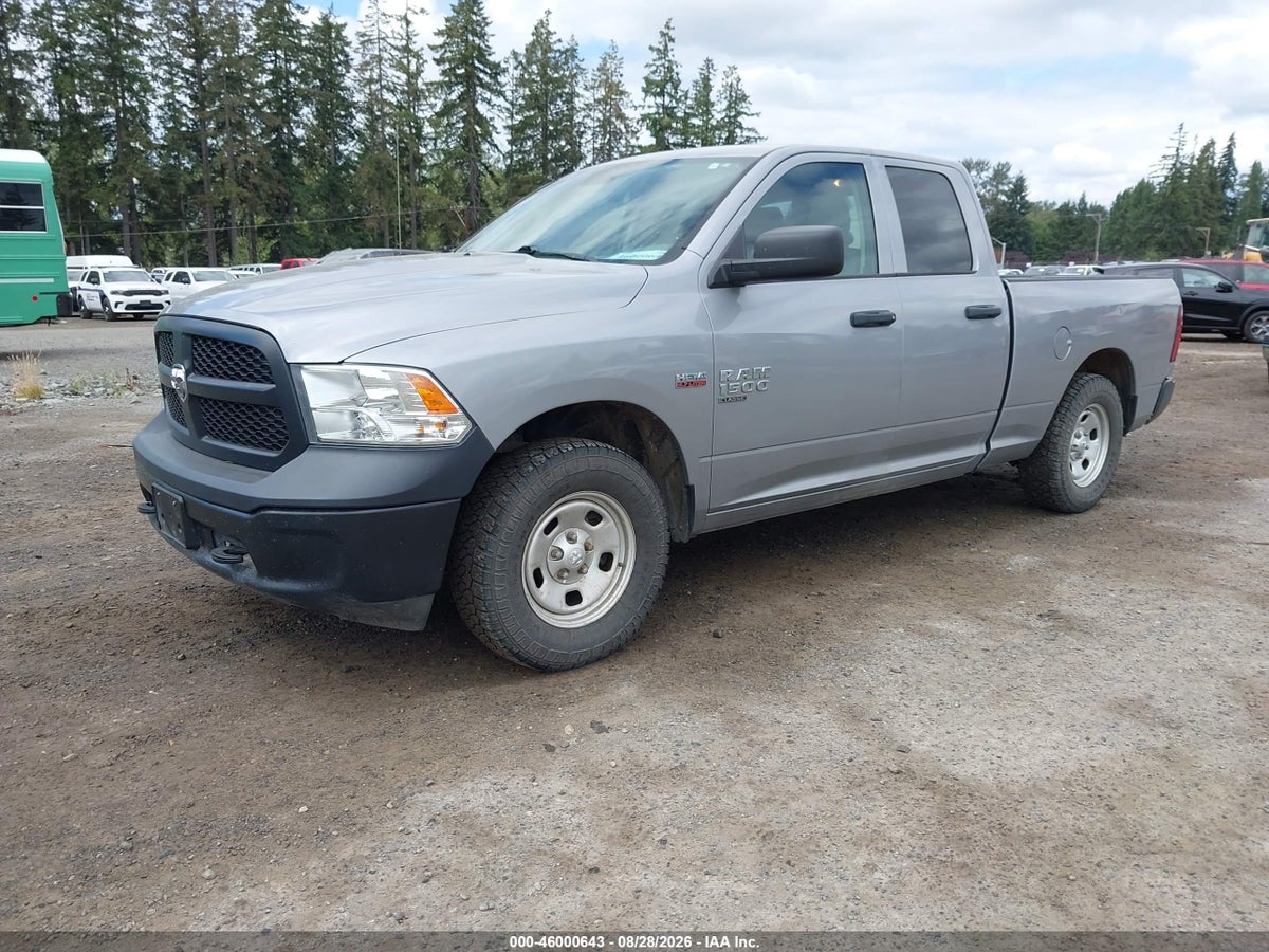 2019 RAM 1500 CLASSIC TRADESMAN 4X4 6'4 BOX — снимка 2