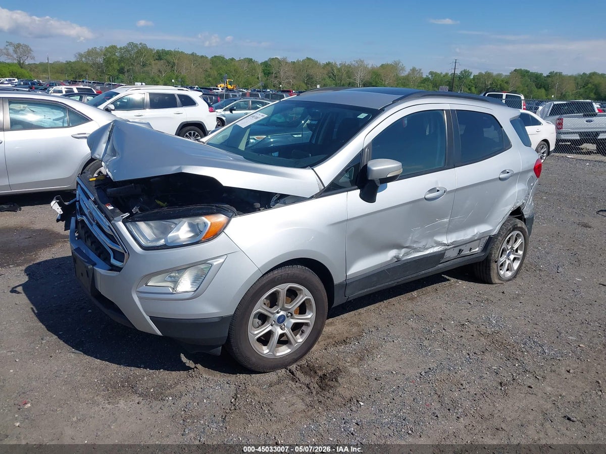 2018 FORD ECOSPORT SE — снимка 2