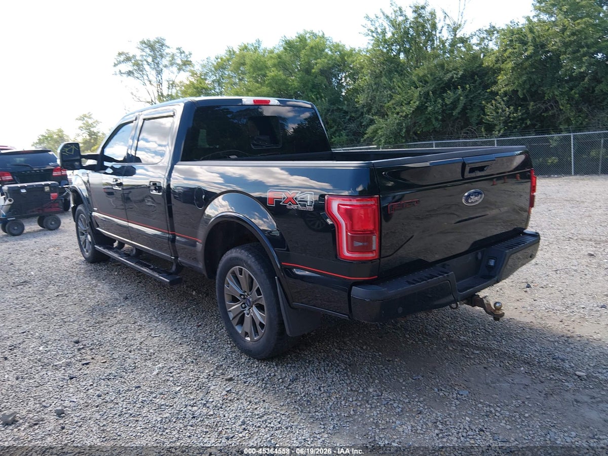 2017 FORD F-150 LARIAT — снимка 3