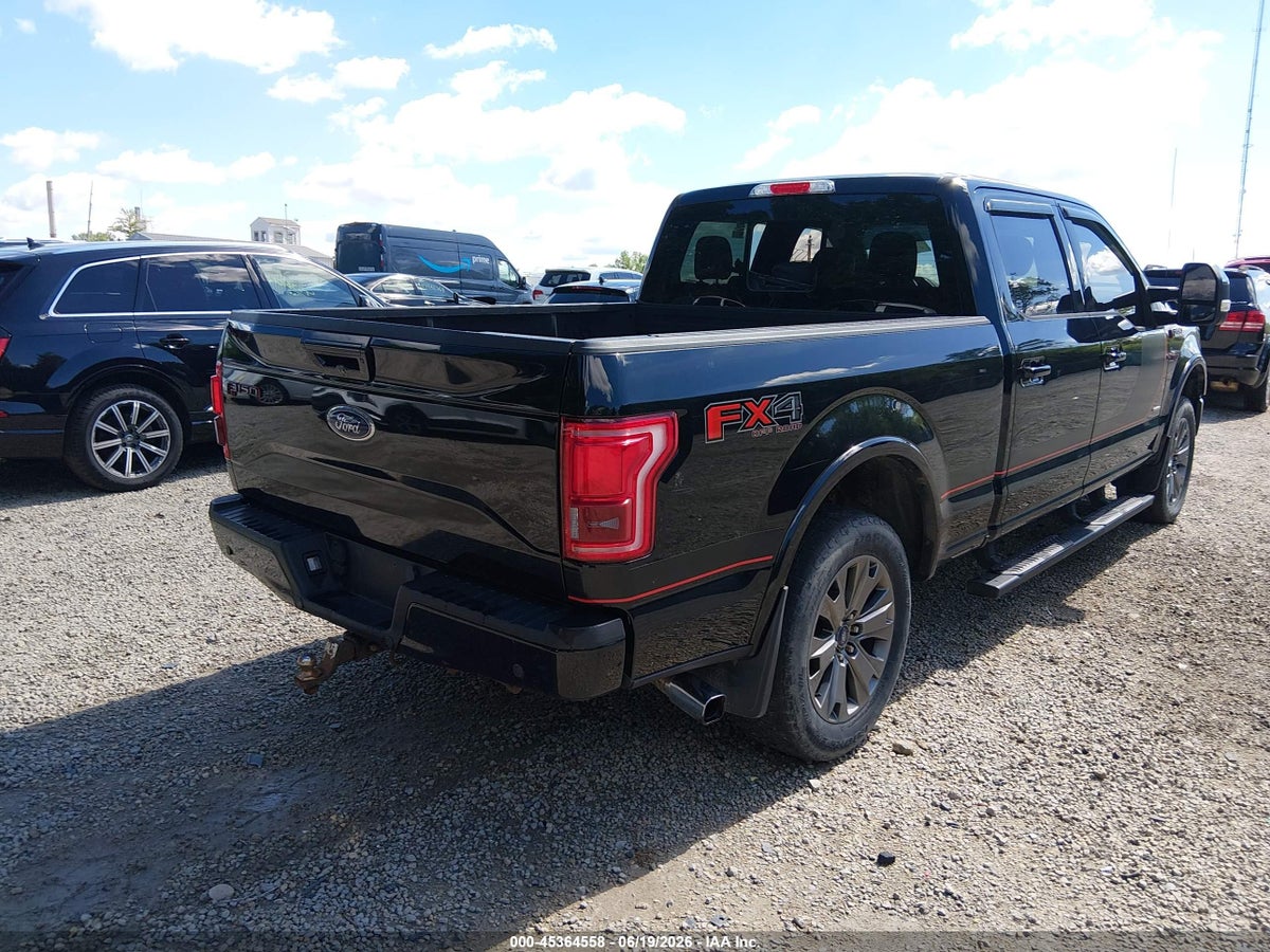 2017 FORD F-150 LARIAT — снимка 4