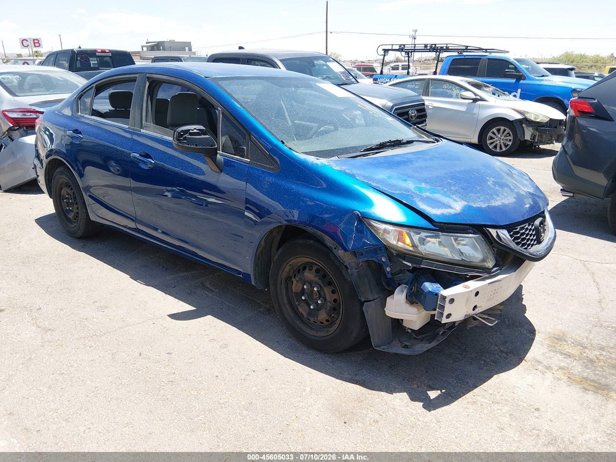 2013 HONDA CIVIC LX