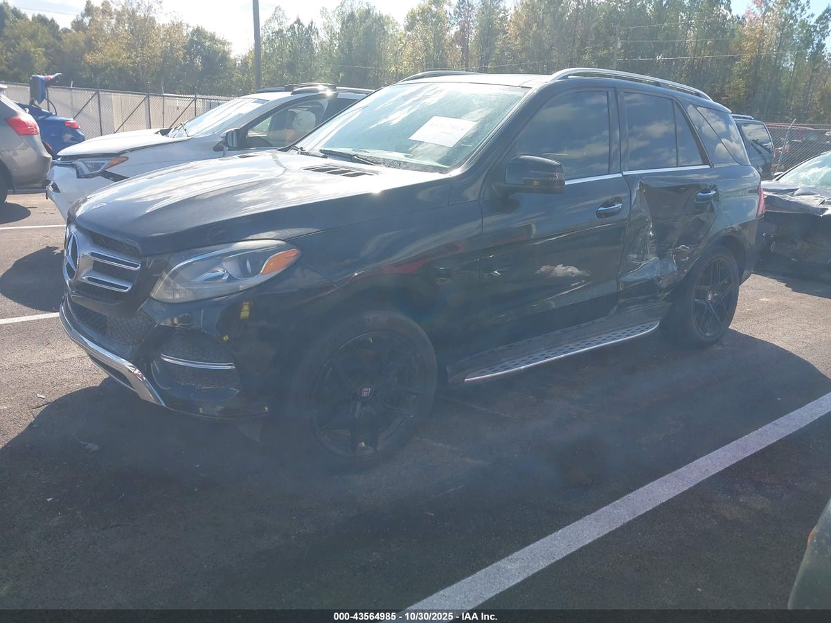 2016 MERCEDES-BENZ GLE 350 — снимка 2