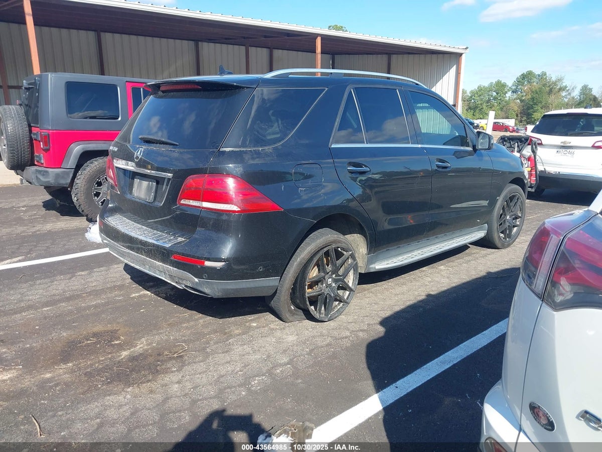 2016 MERCEDES-BENZ GLE 350 — снимка 4