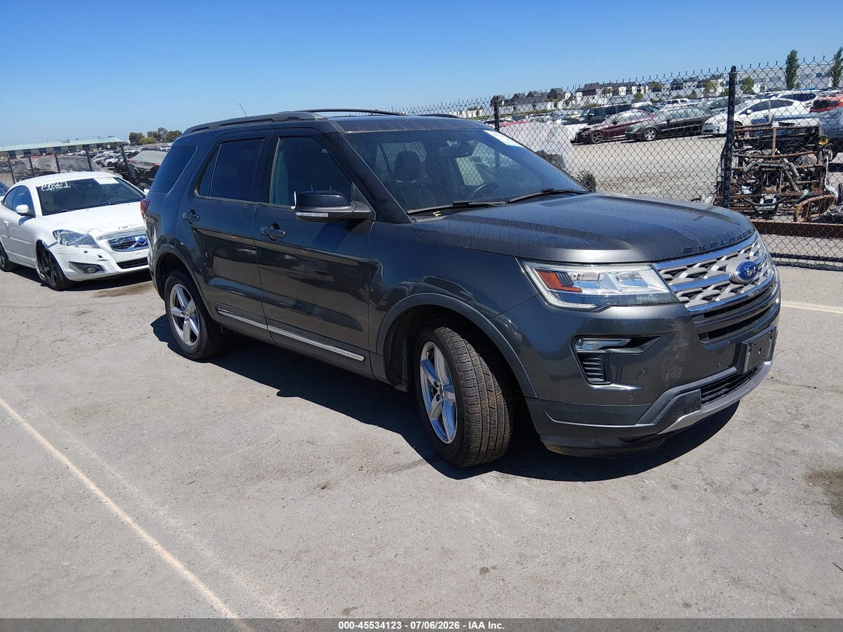 2018 FORD EXPLORER XLT