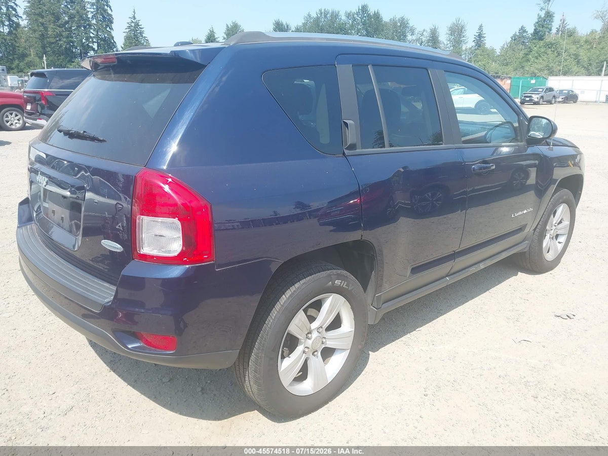2012 JEEP COMPASS LATITUDE — снимка 4
